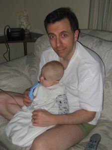 Late night nebulizer session